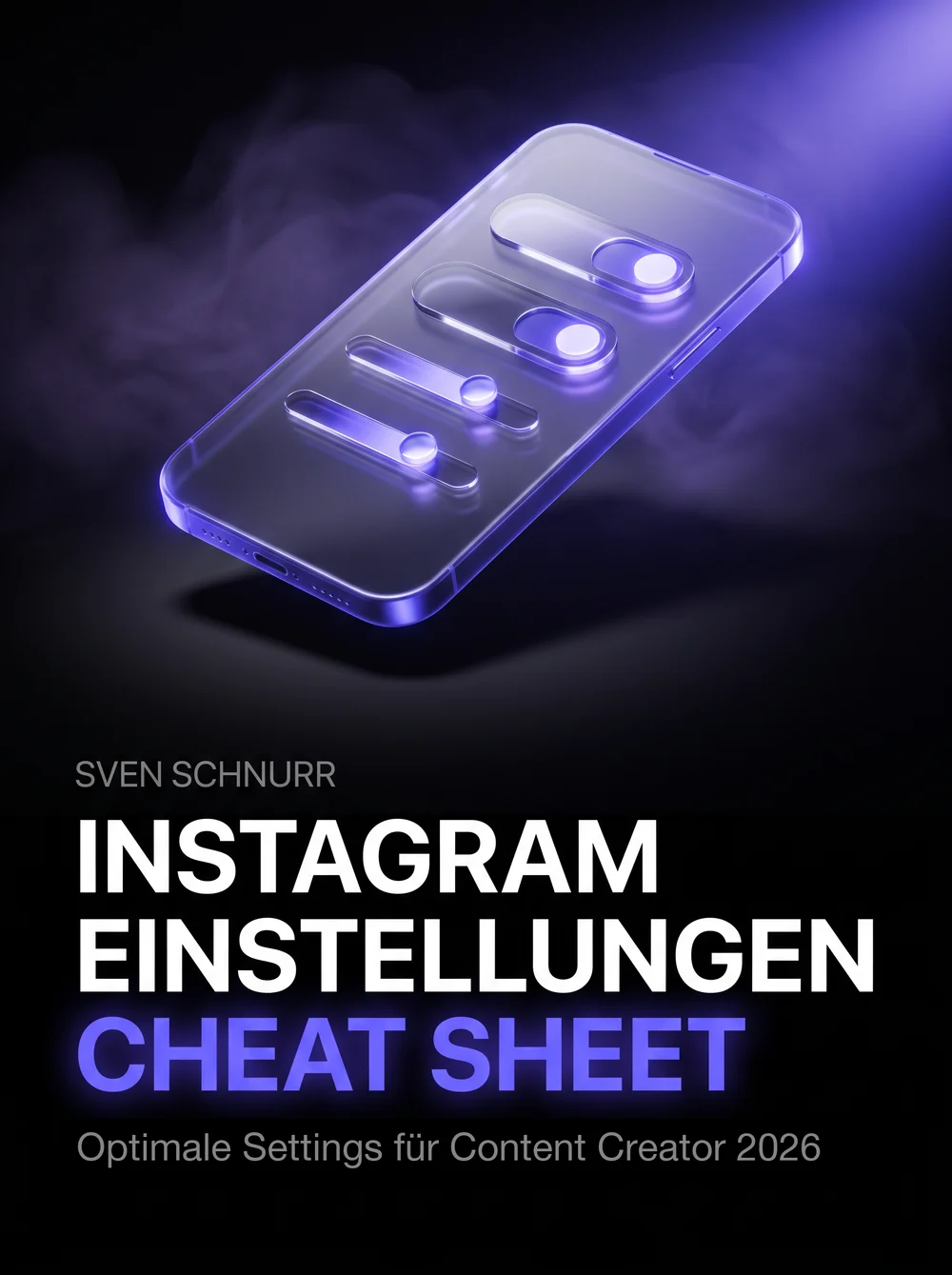 Instagram Einstellungen Cheat Sheet Cover
