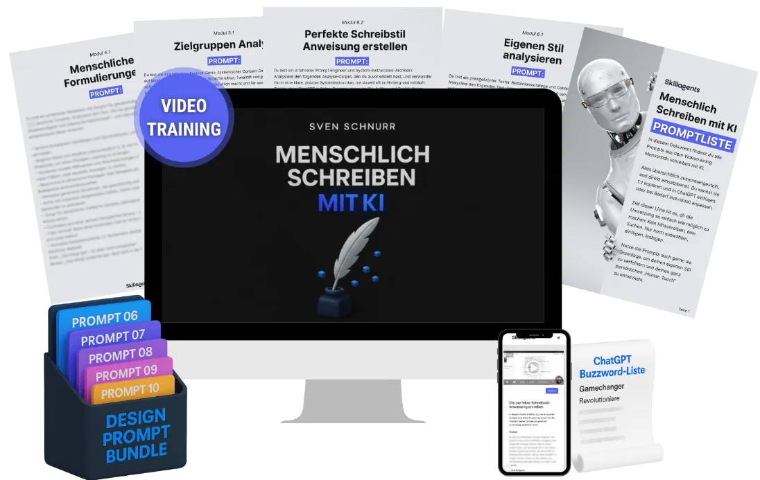 Menschlich schreiben mit KI Videotraining